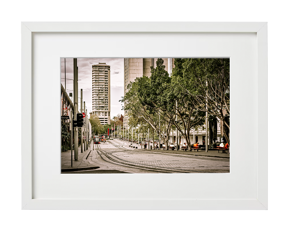 Tracks at Circular Quay, Sydney CBD, 2020