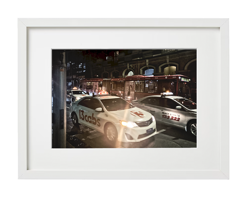 York Street Cabs, Sydney CBD, 2020