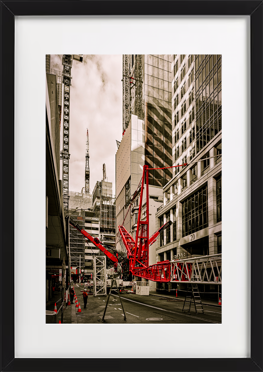 Hunter Street Crane, Sydney, 2020