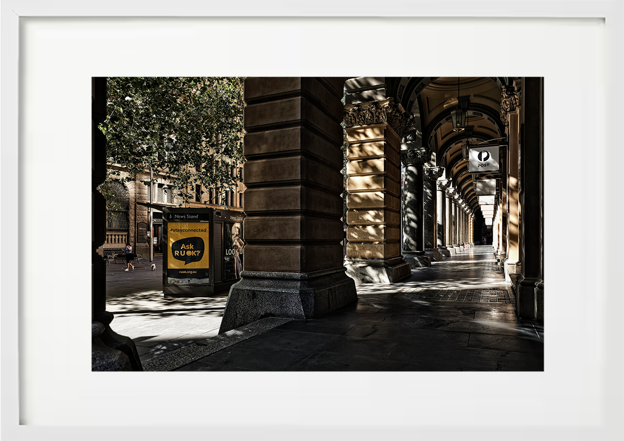 Martin Place RUOK, Sydney CBD, 2020