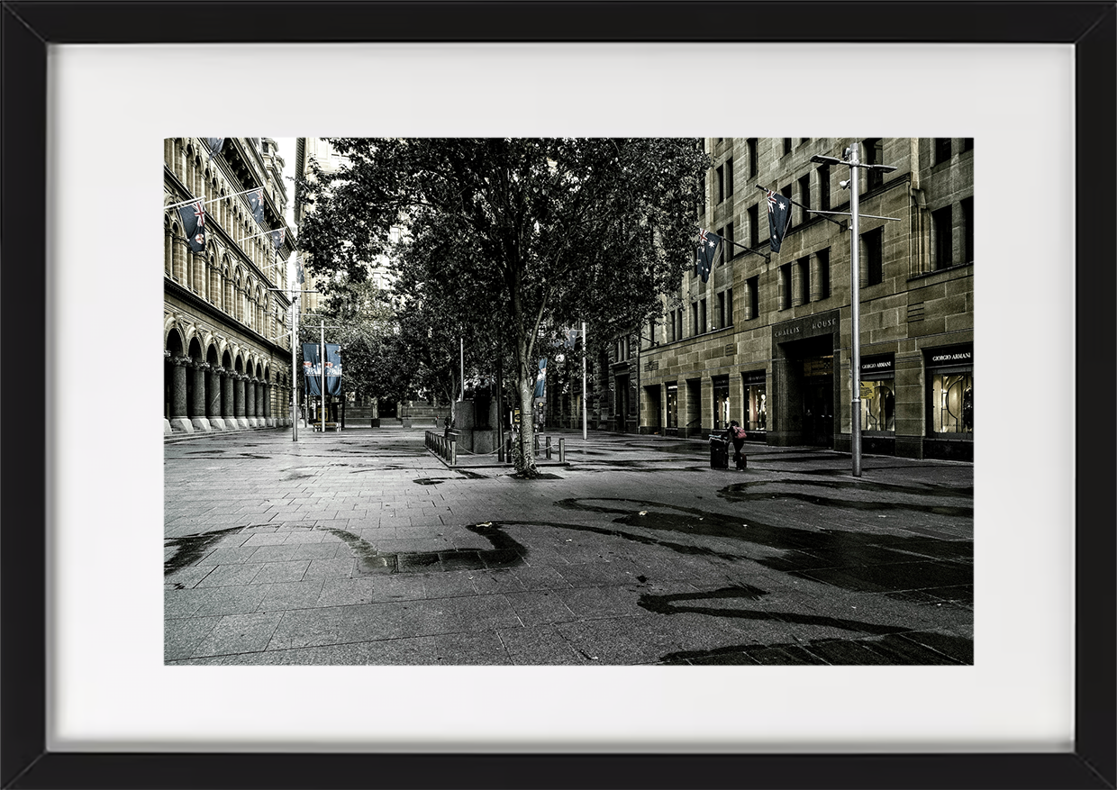 Martin Place Self Isolation, Sydney CBD, 2020