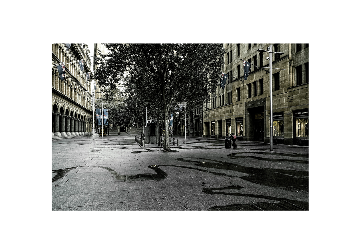 Martin Place Self Isolation, Sydney CBD, 2020