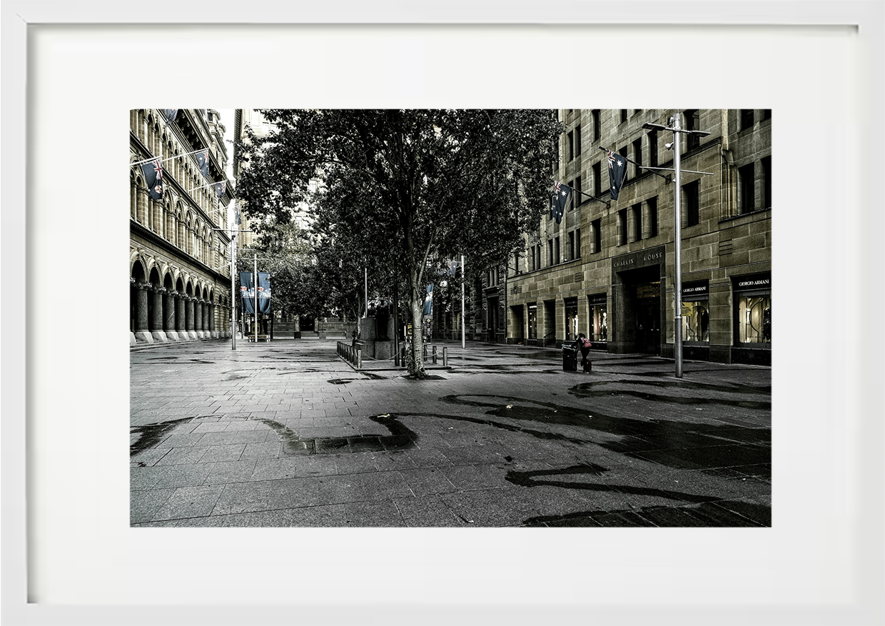 Martin Place Self Isolation, Sydney CBD, 2020
