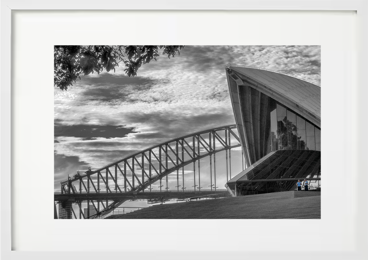 Opera House and Harbour Bridge, Sydney, 2020