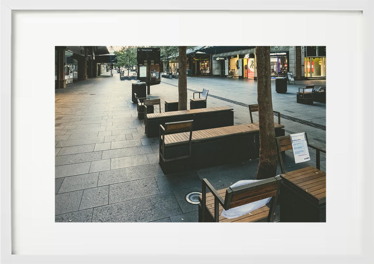 Pitt Street Mall, Sydney CBD, 2020