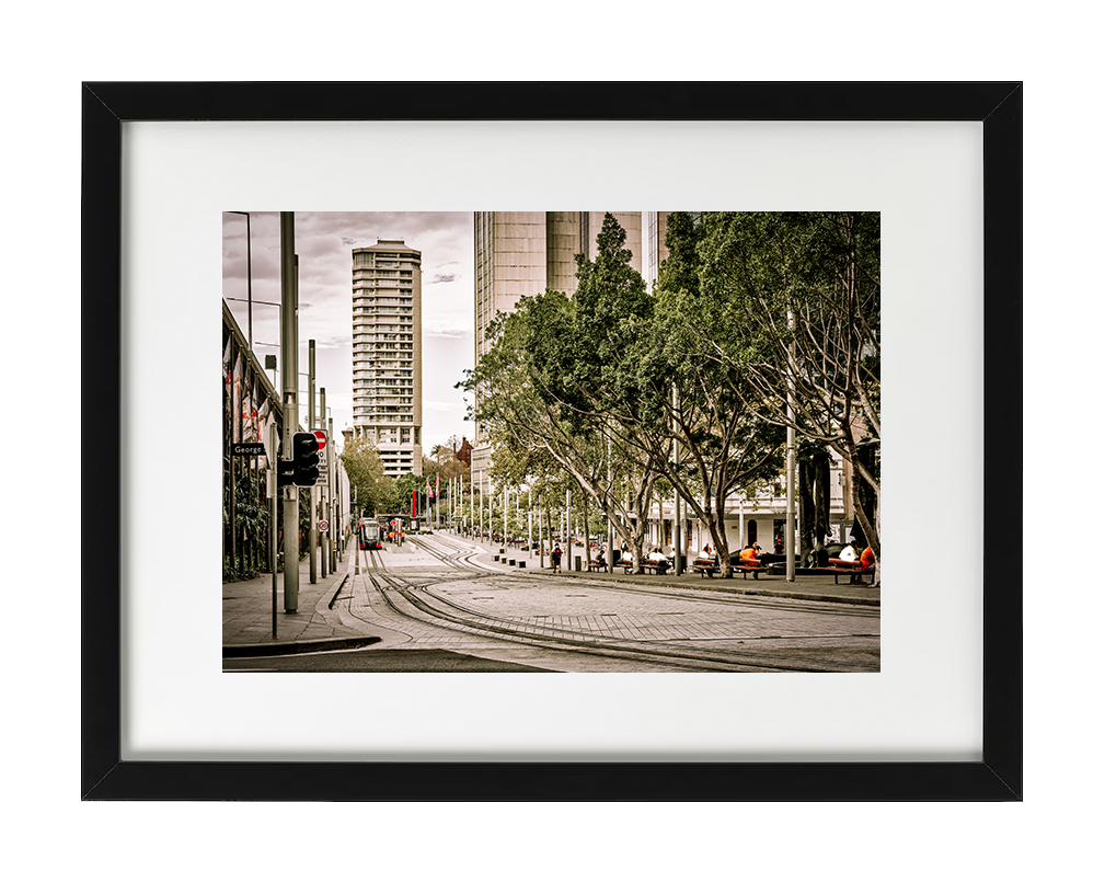 Tracks at Circular Quay, Sydney CBD, 2020