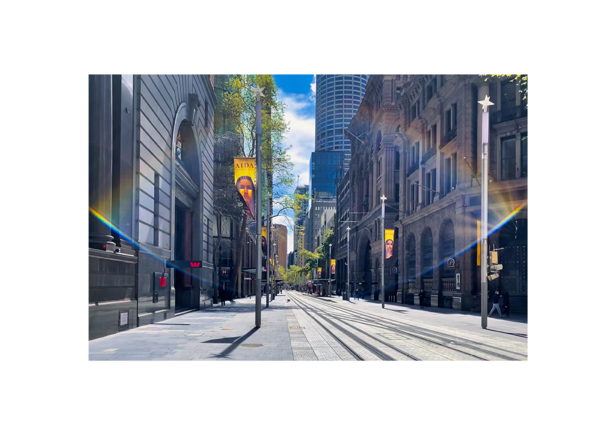 George Street Lens, Sydney CBD, 2021