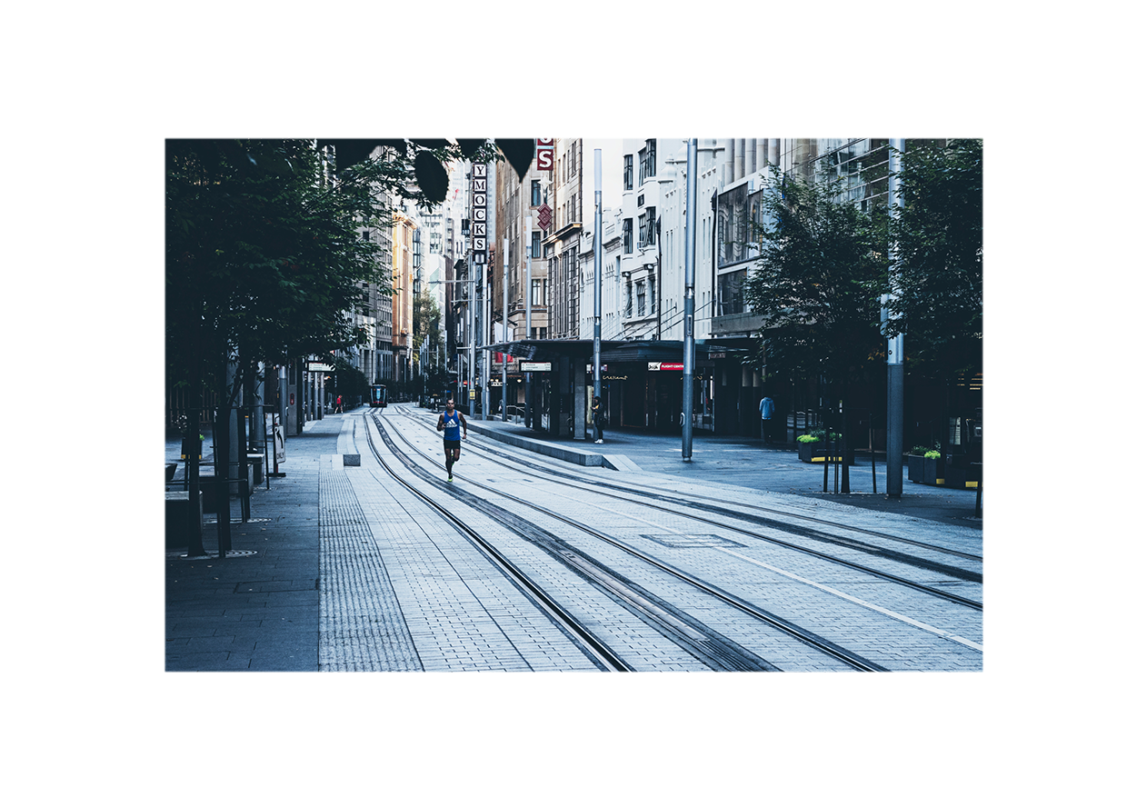 George Street Tracks, Sydney CBD, 2020