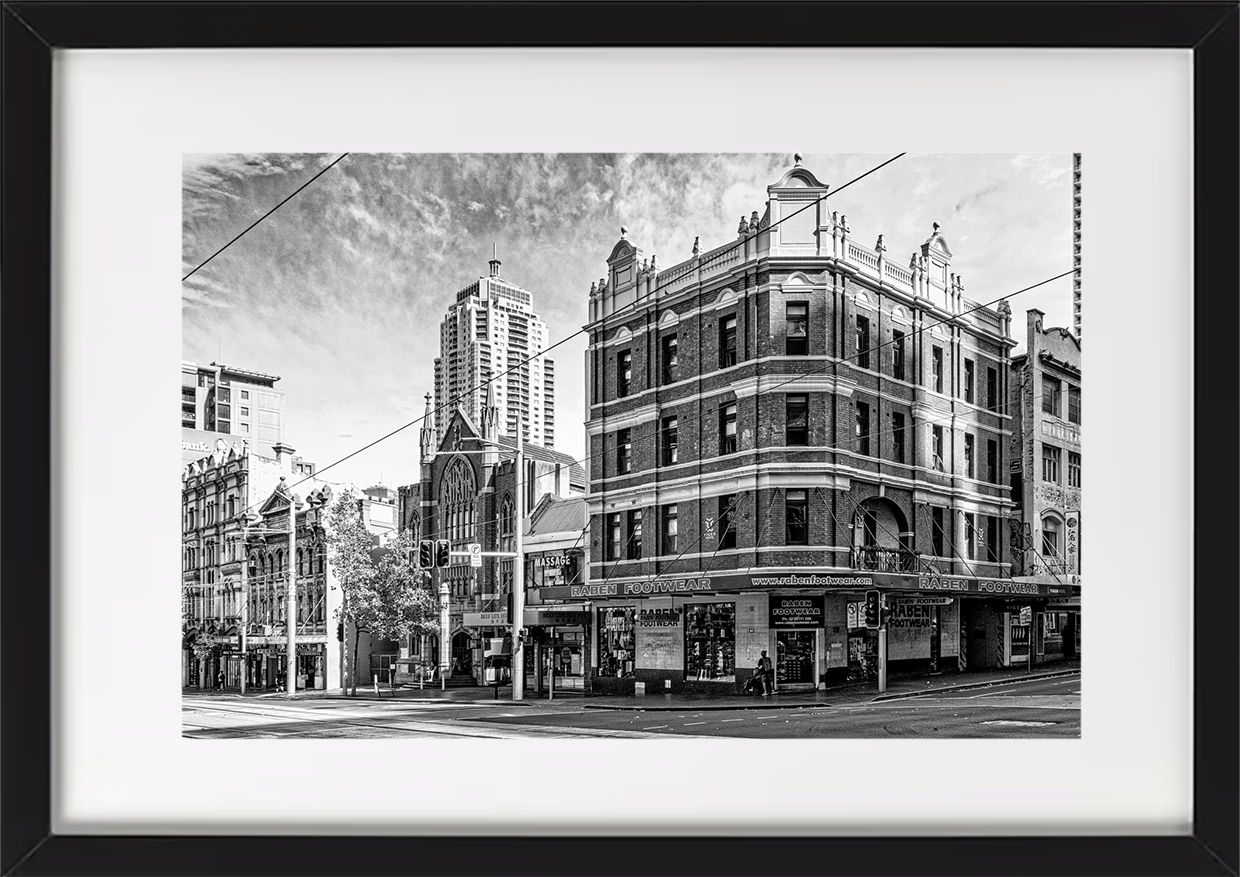 George and Goulburn Street, Sydney CBD, 2020