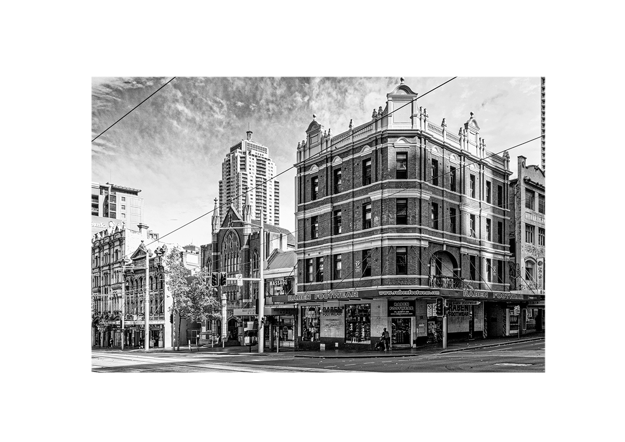 George and Goulburn Street, Sydney CBD, 2020