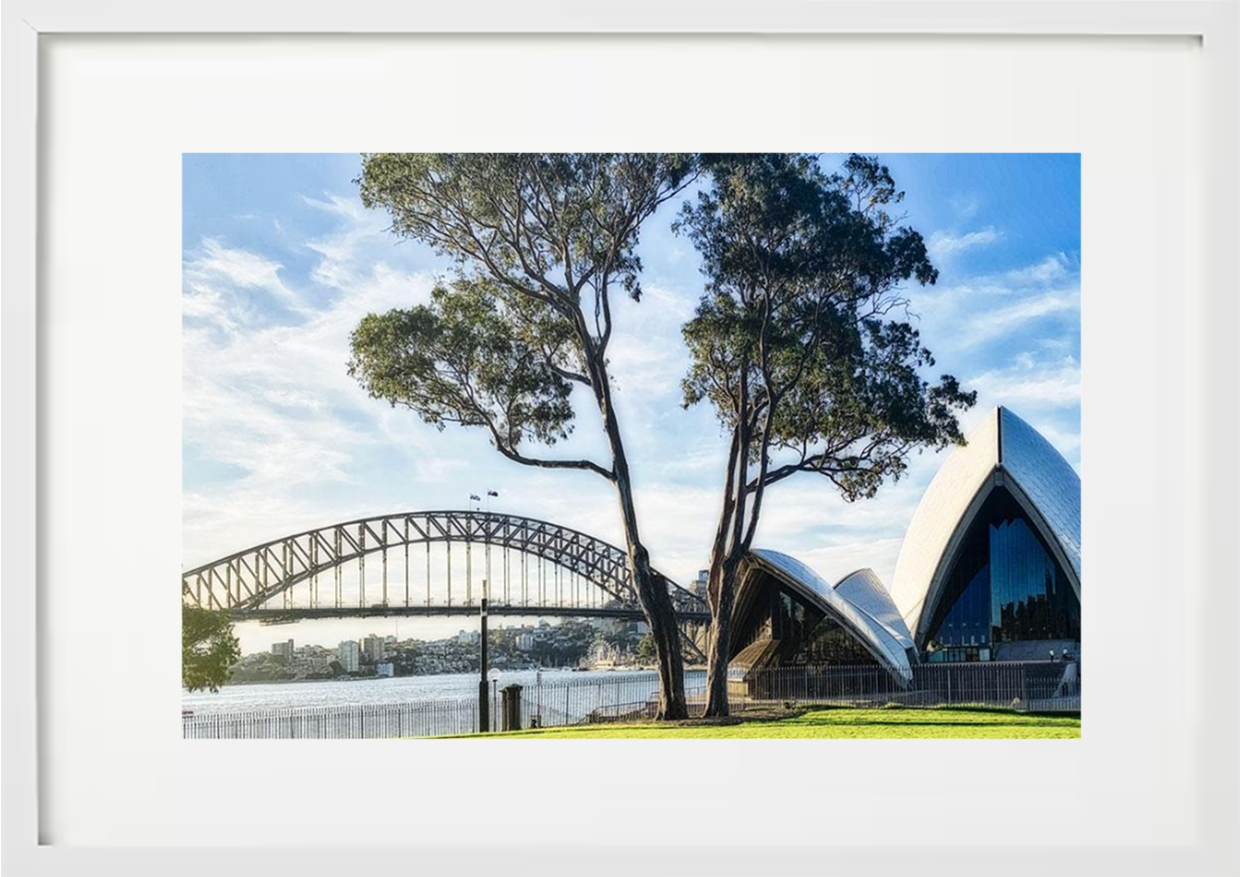 Harbour Bridge and Opera House, Sydney, 2020