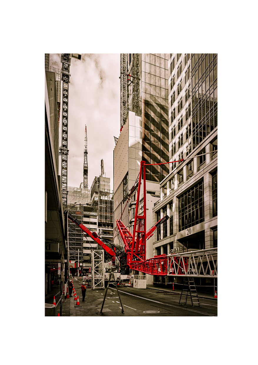 Hunter Street Crane, Sydney, 2020