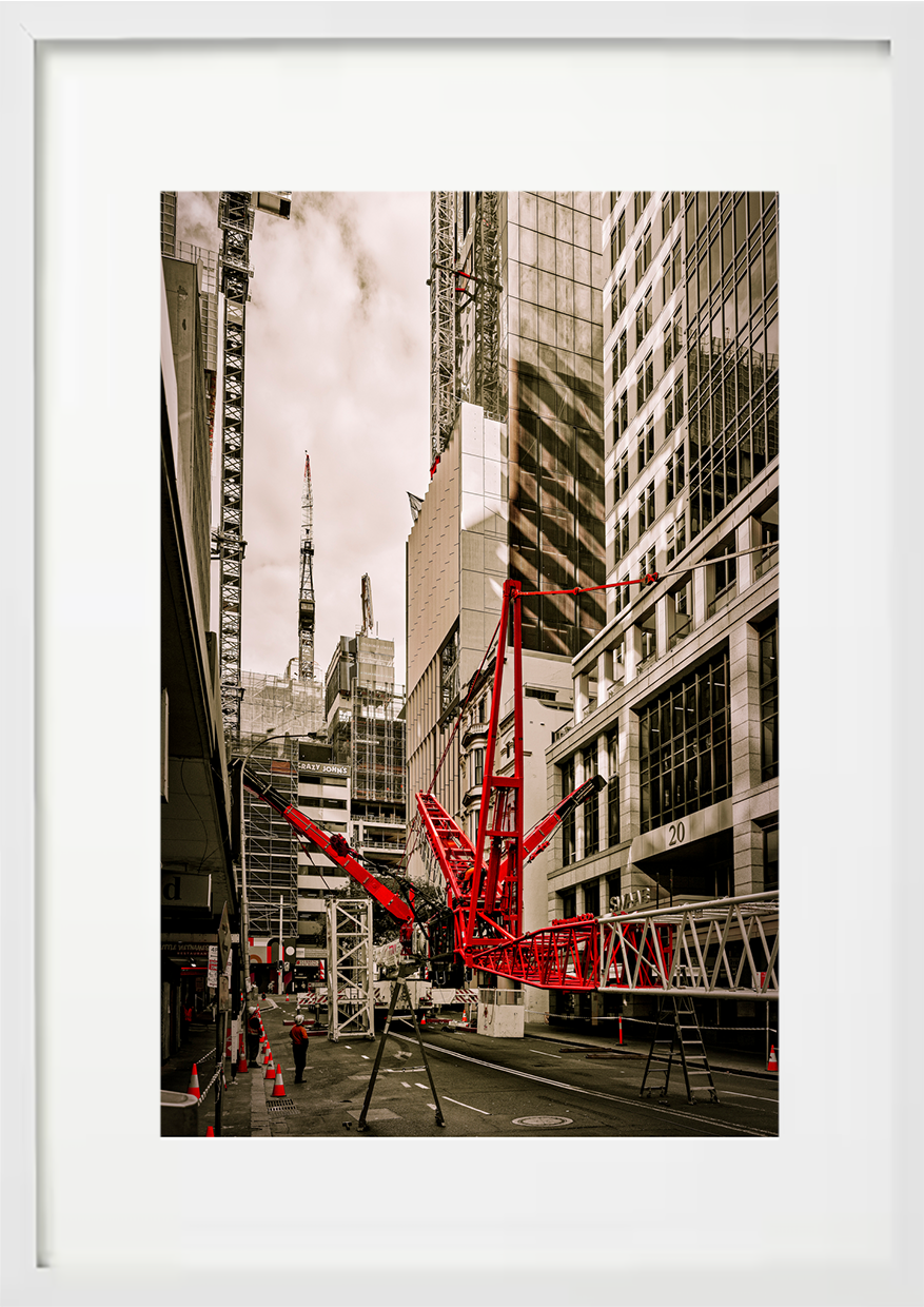 Hunter Street Crane, Sydney, 2020