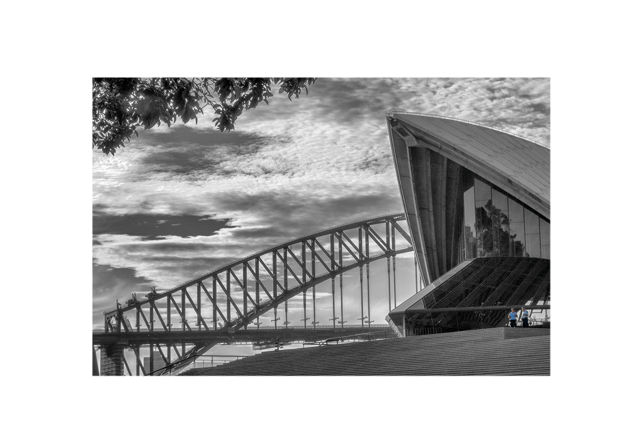 Opera House and Harbour Bridge, Sydney, 2020