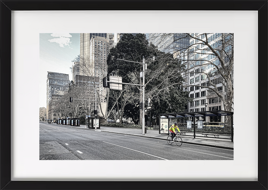 York Street Cycle, Sydney CBD, 2021