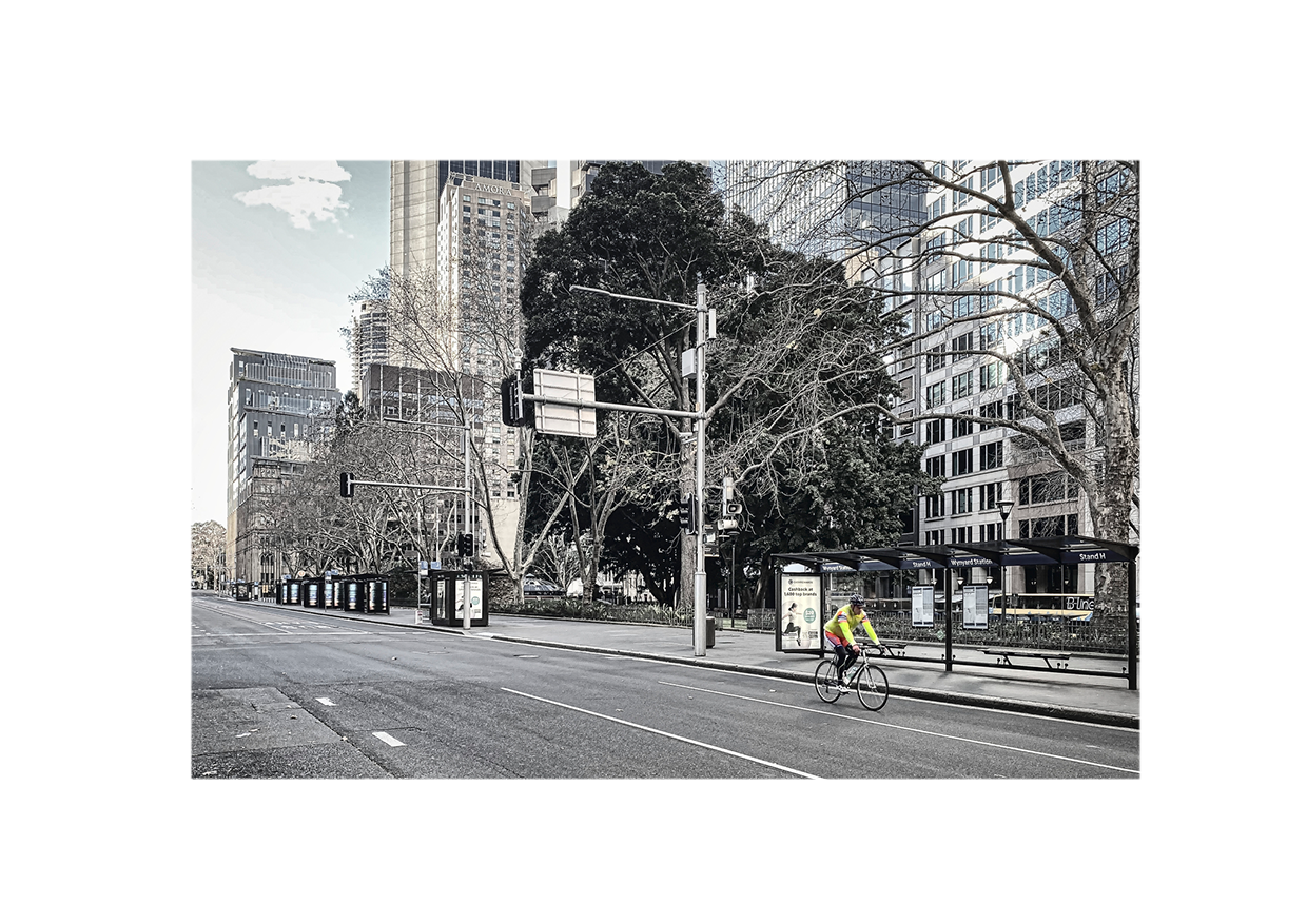 York Street Cycle, Sydney CBD, 2021