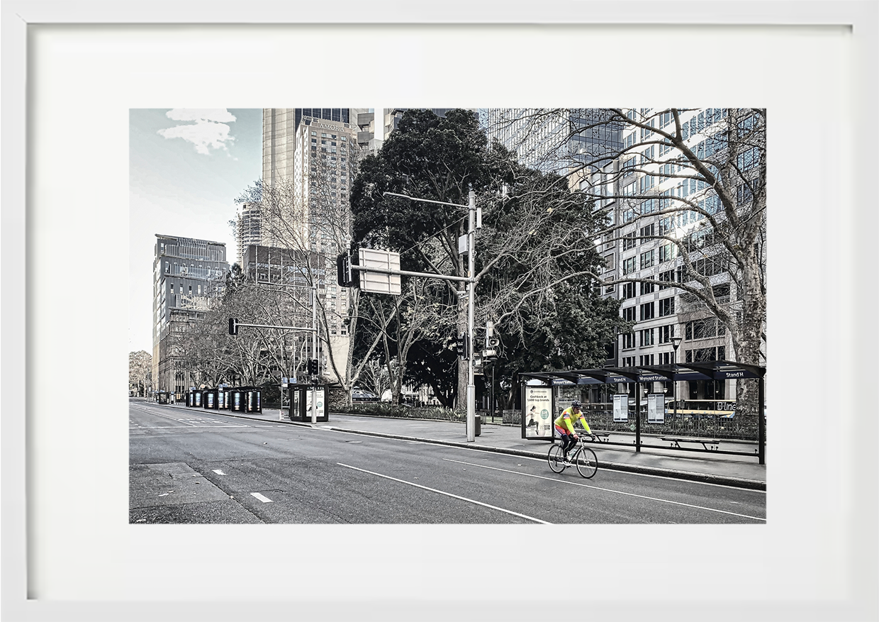 York Street Cycle, Sydney CBD, 2021